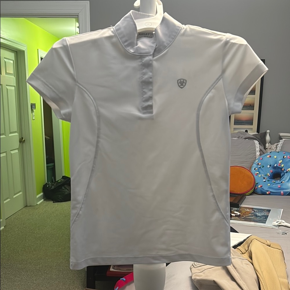 Ariat White Polo Shirt